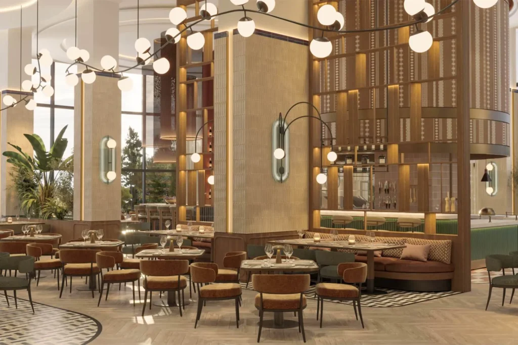 Ресторан at Pontus Rotana Resort & Spa